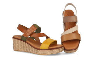 2570 CUERO Y AMARILLO BEIGE CAMELLO 35 41 20E 1
