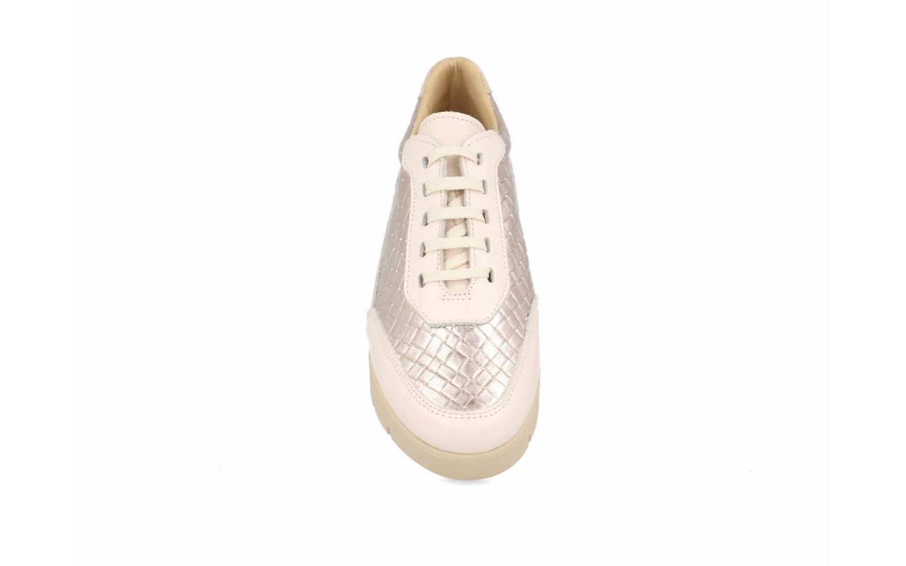 Zapatilla de piel para mujer modelo 3060 - Imagen 3