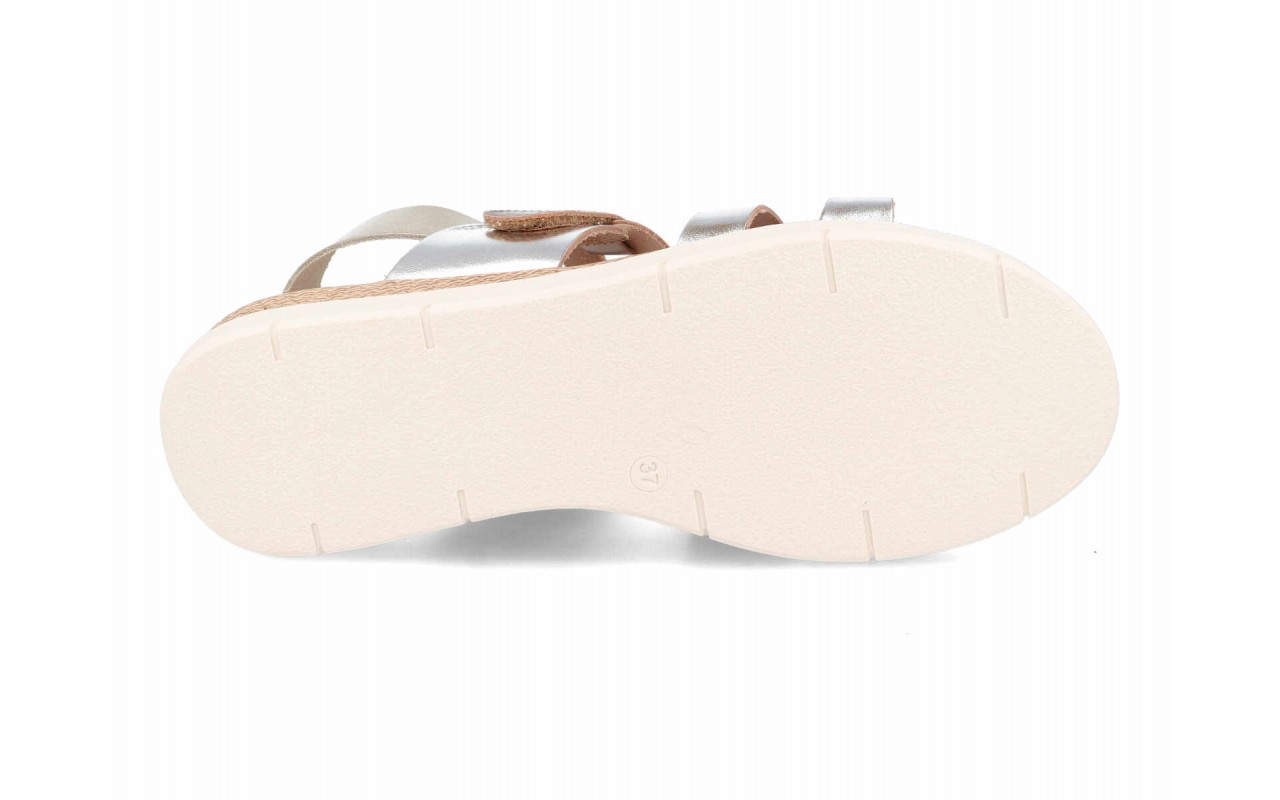 Sandalias de Cuña Baja Multitiras Modelo 237